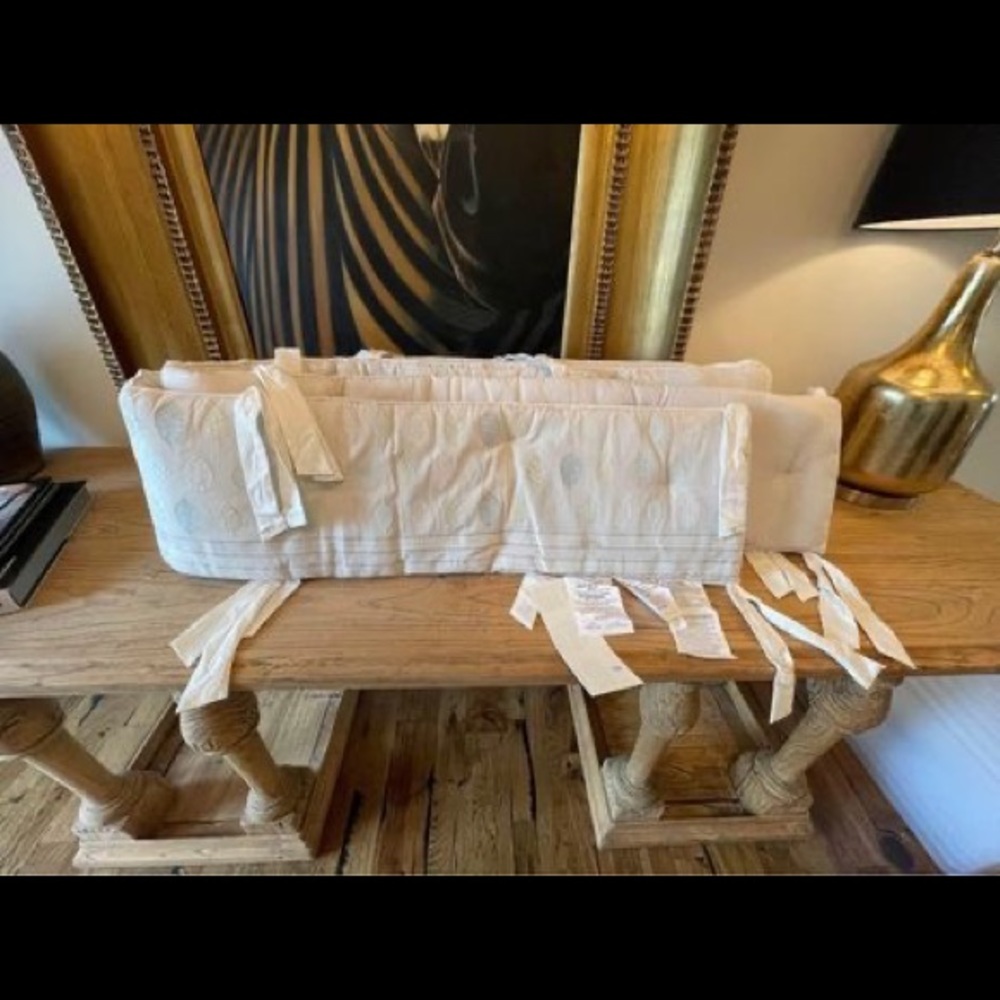 Pottery Barn Baby Bumper with tags